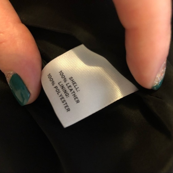 𝅺halogen Leather Pencil Shirt - Picture 7 of 7